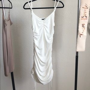 Off white strapy dress